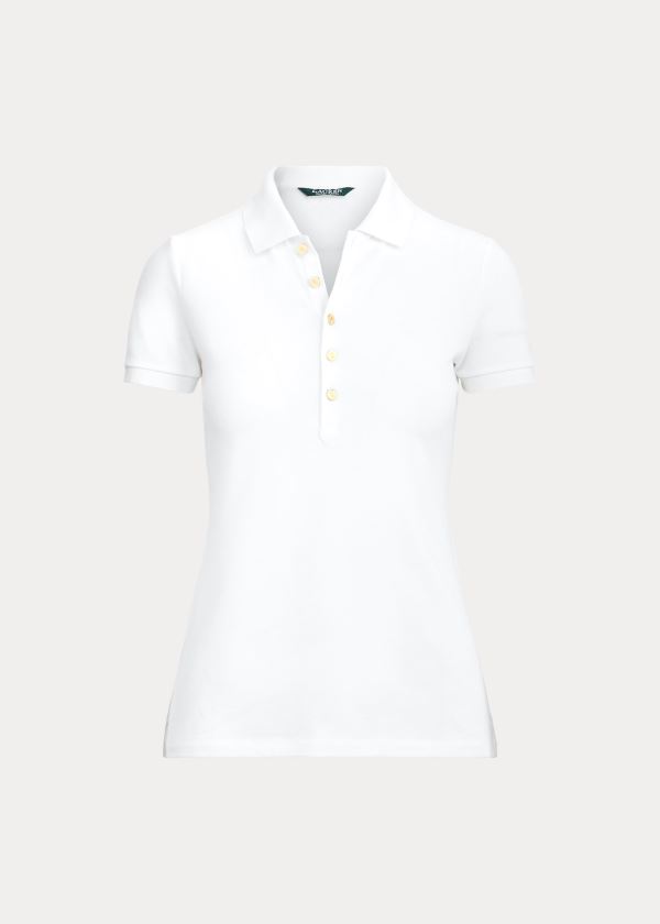 Camisa Polo Ralph Lauren Piqué Mulher 69187-RWBE